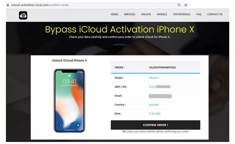 bypass apple activation lock 7