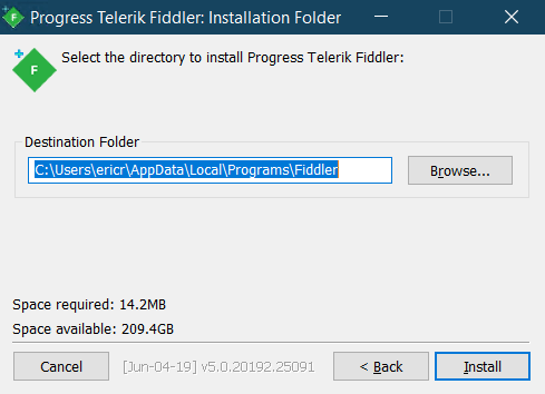 fiddler to bypass mdm