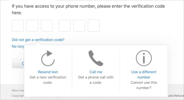 enter verification code