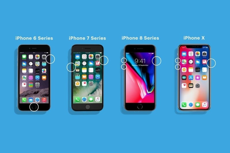  force restart iphone models