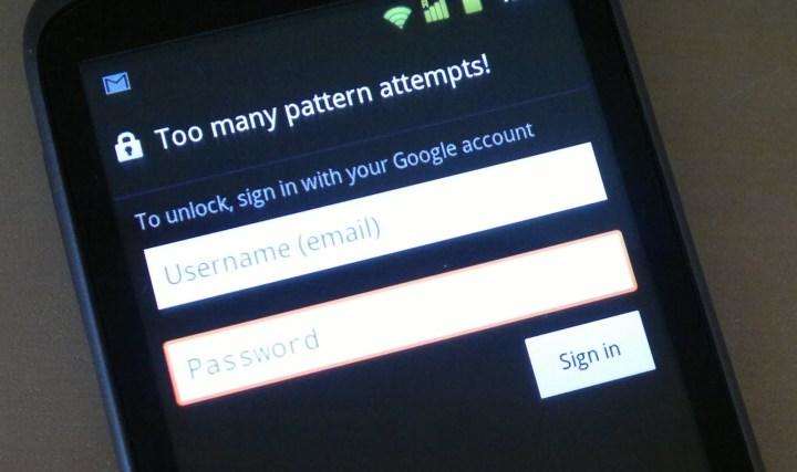 unlock by gmail