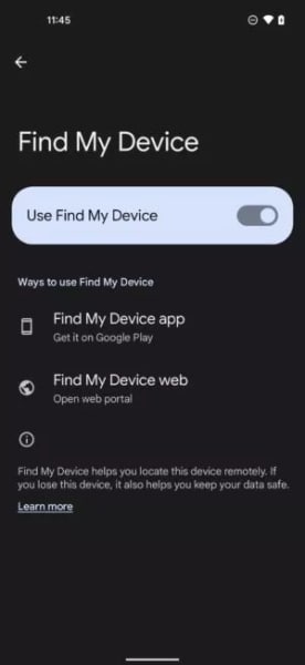 find my device