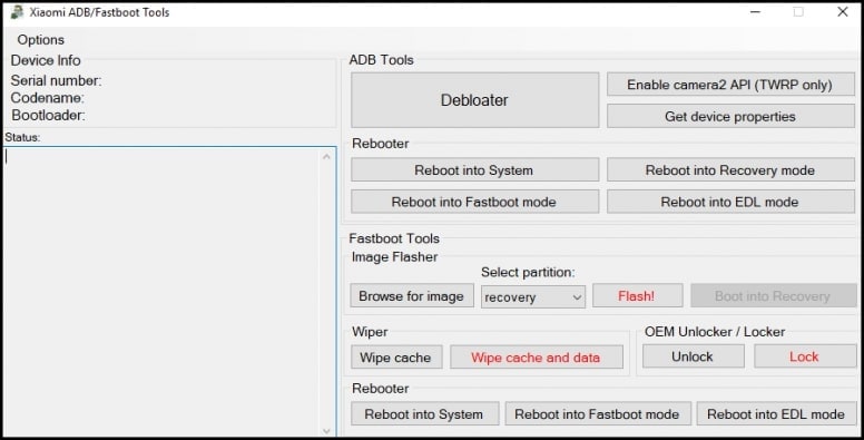 choose wipe cache and data option