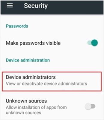 device administrators