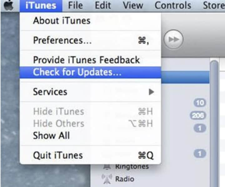 itunes update mac