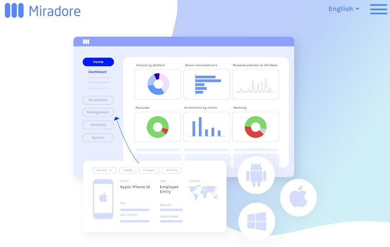 miradoremdm open source mdm webinterface