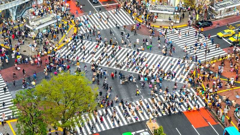 shibuya crossing tokyo