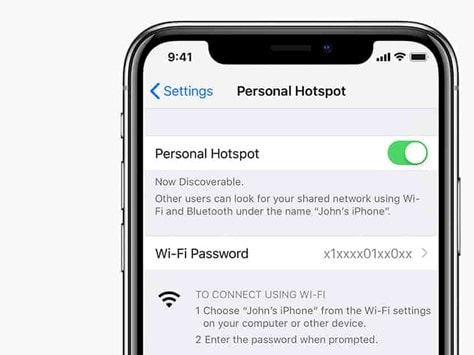 iphone hotspot