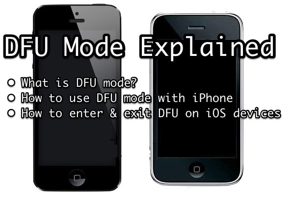 what is dfu mode