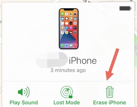 erase iphone