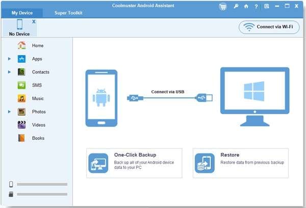 connecting to pc to restart samsung device