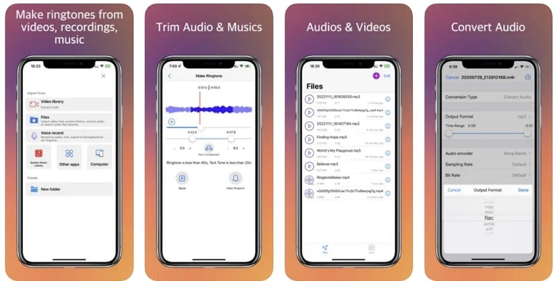 ringtone maker extract audio