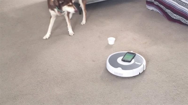 use a roomba to cheat pokemon go