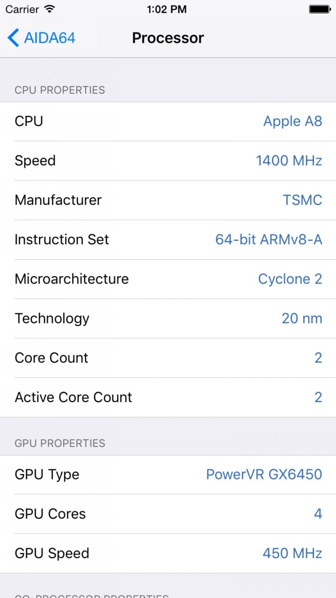 aida64 interface