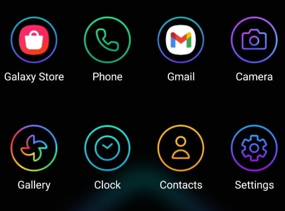 opening contacts app