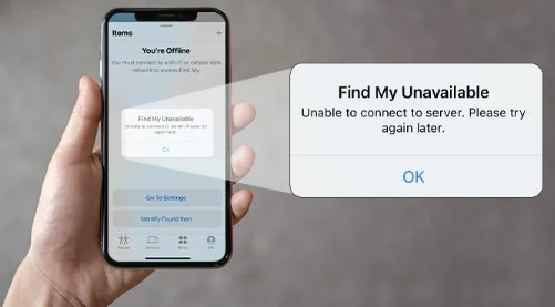 find my iphone unavailable