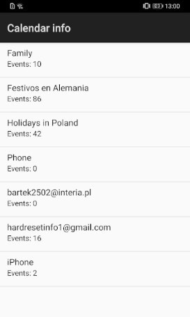 huawei secrete codes calendar info