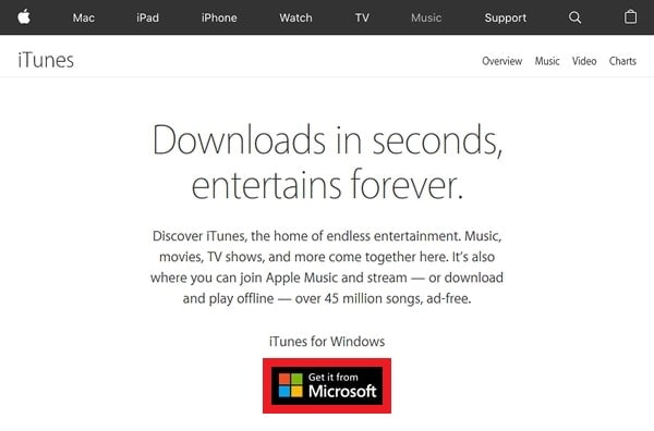 get itunes from microsoft