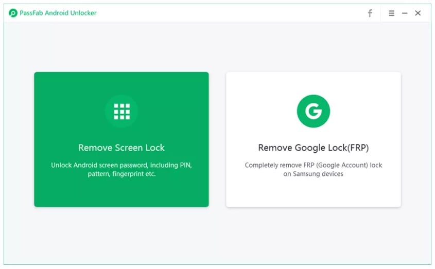 open passfab android locker