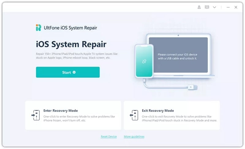 ultfone ios repair software