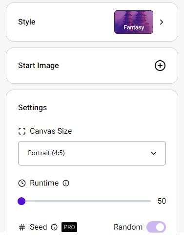 adjust image settings