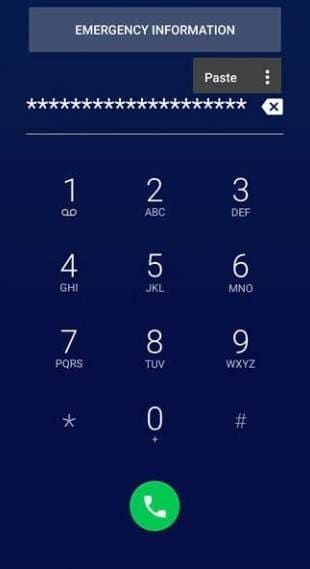 unlock realme by emergency call