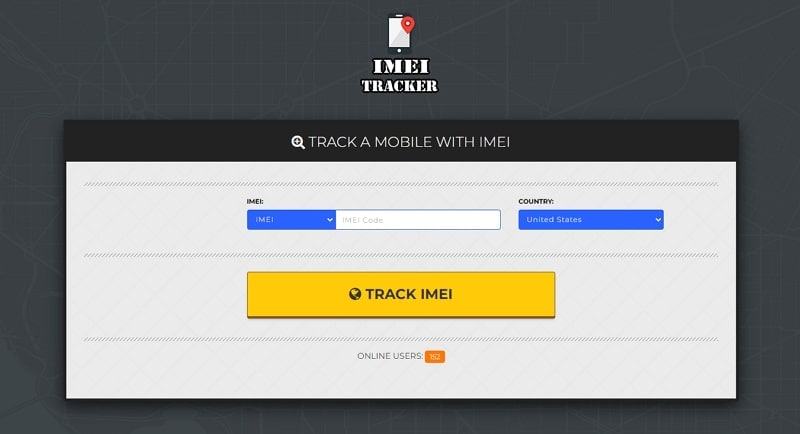 imei tracker website