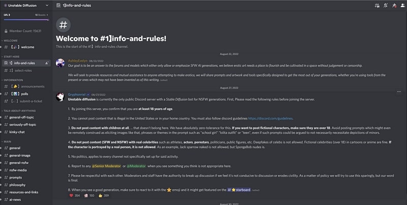 create healthy nsfw discord community