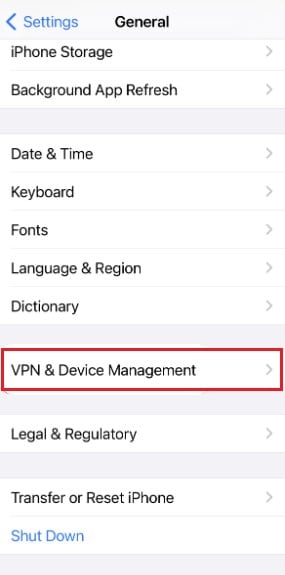 vpn iphone