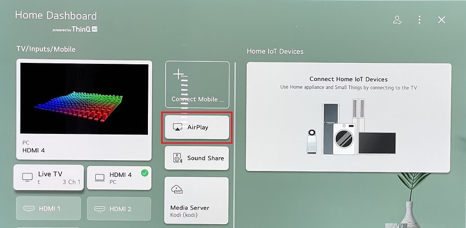 airplay on lg tv