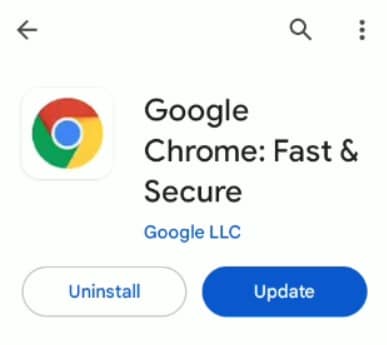 update google chrome