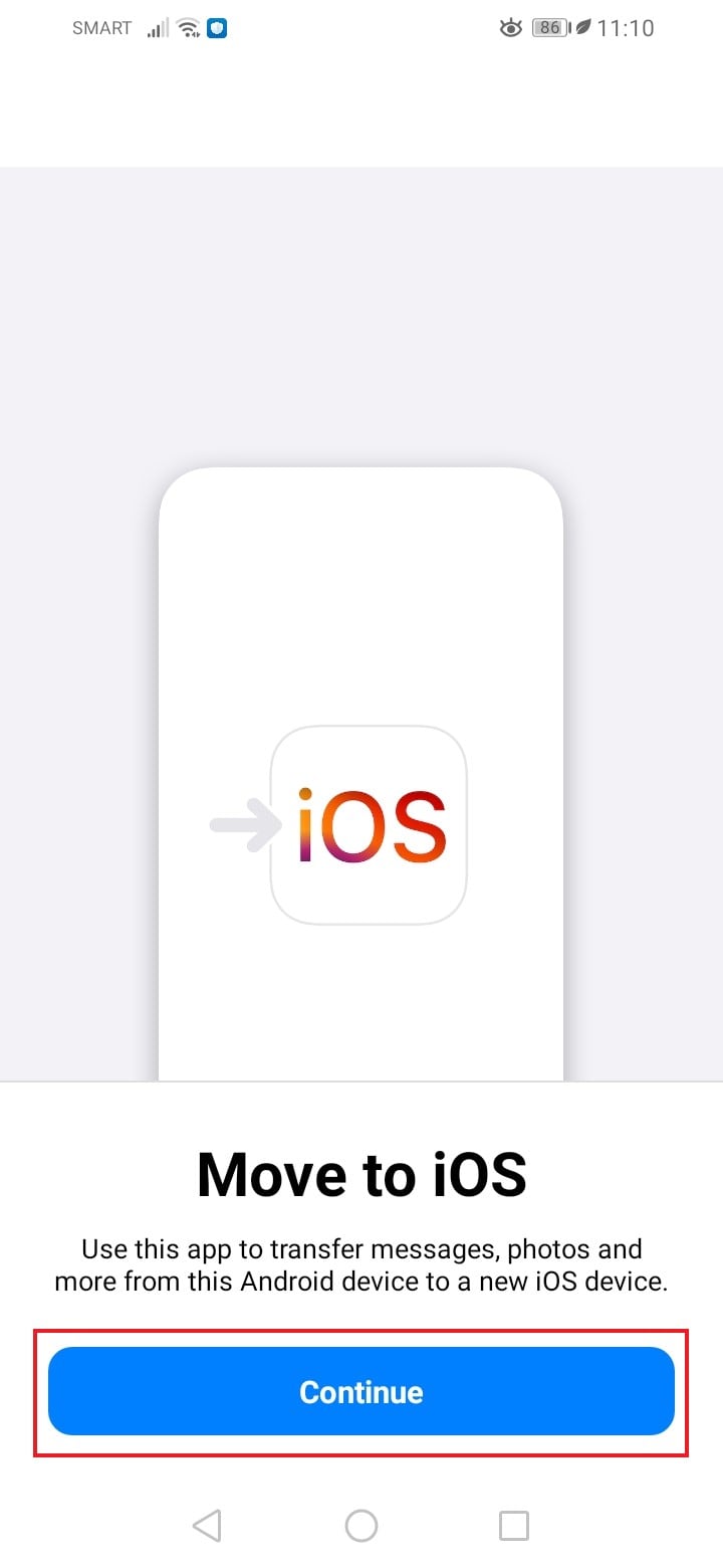 use move to ios