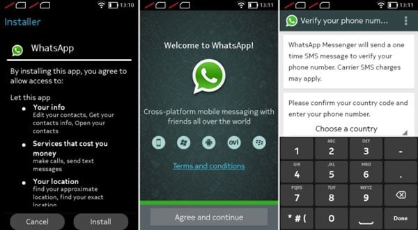 reinstall whatsapp