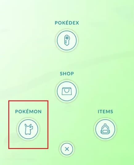 pokemon menu