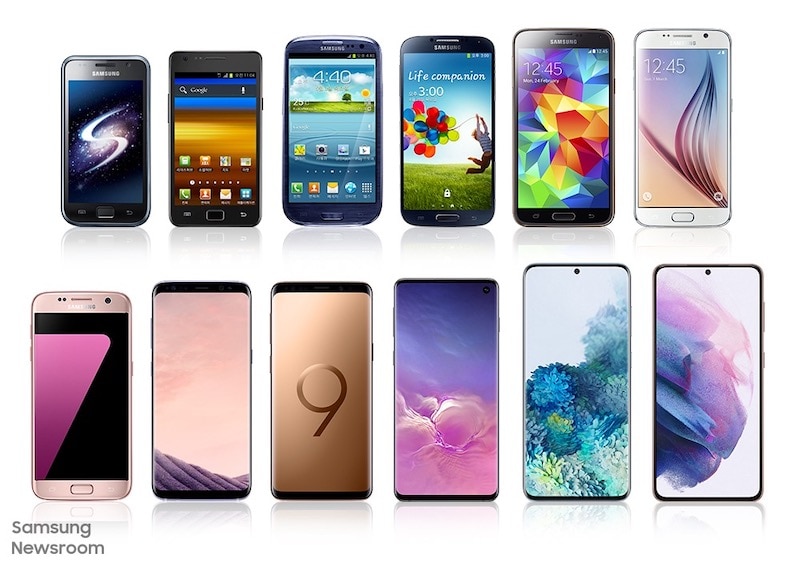 samsung galaxy s series lineup