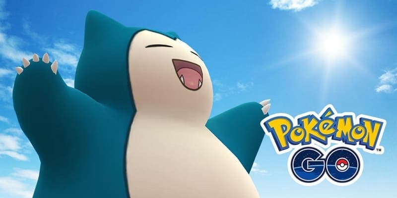 sleeping snorlax pokemon go