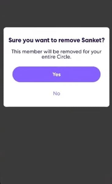 life360 remove a member