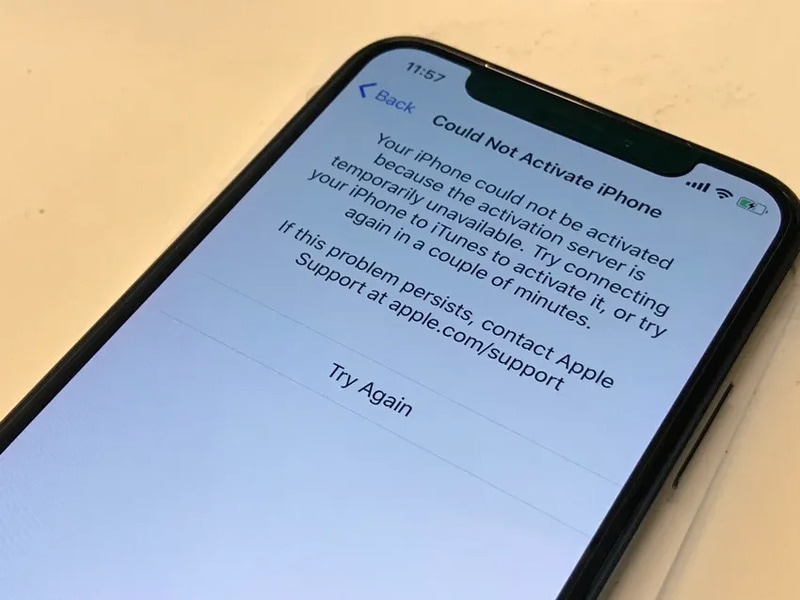 iphone unable to activate