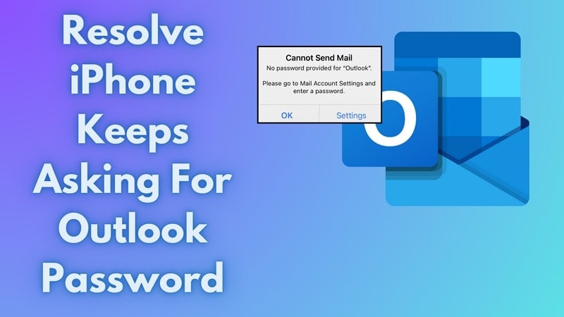 iphone ipad asking outlook password issue