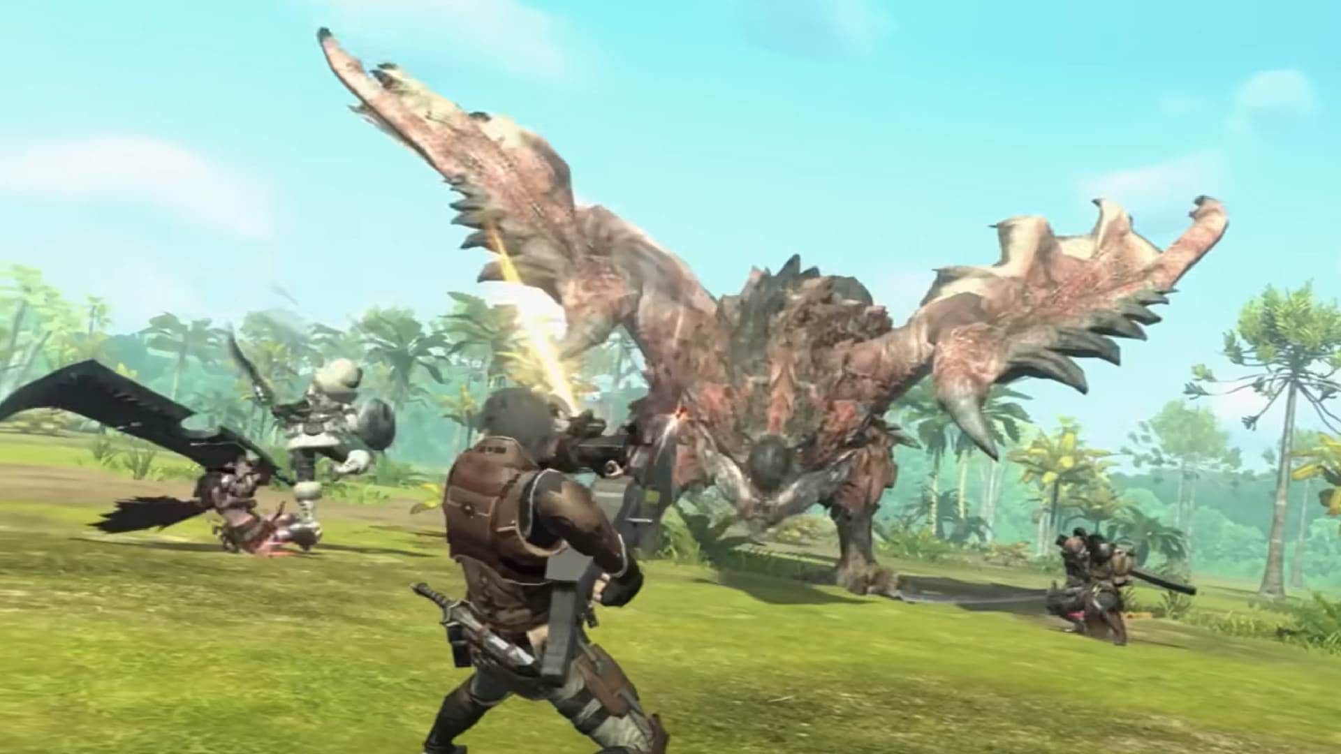 monster hunter now gameplay