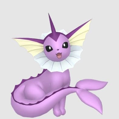 shiny vaporeon pokemon