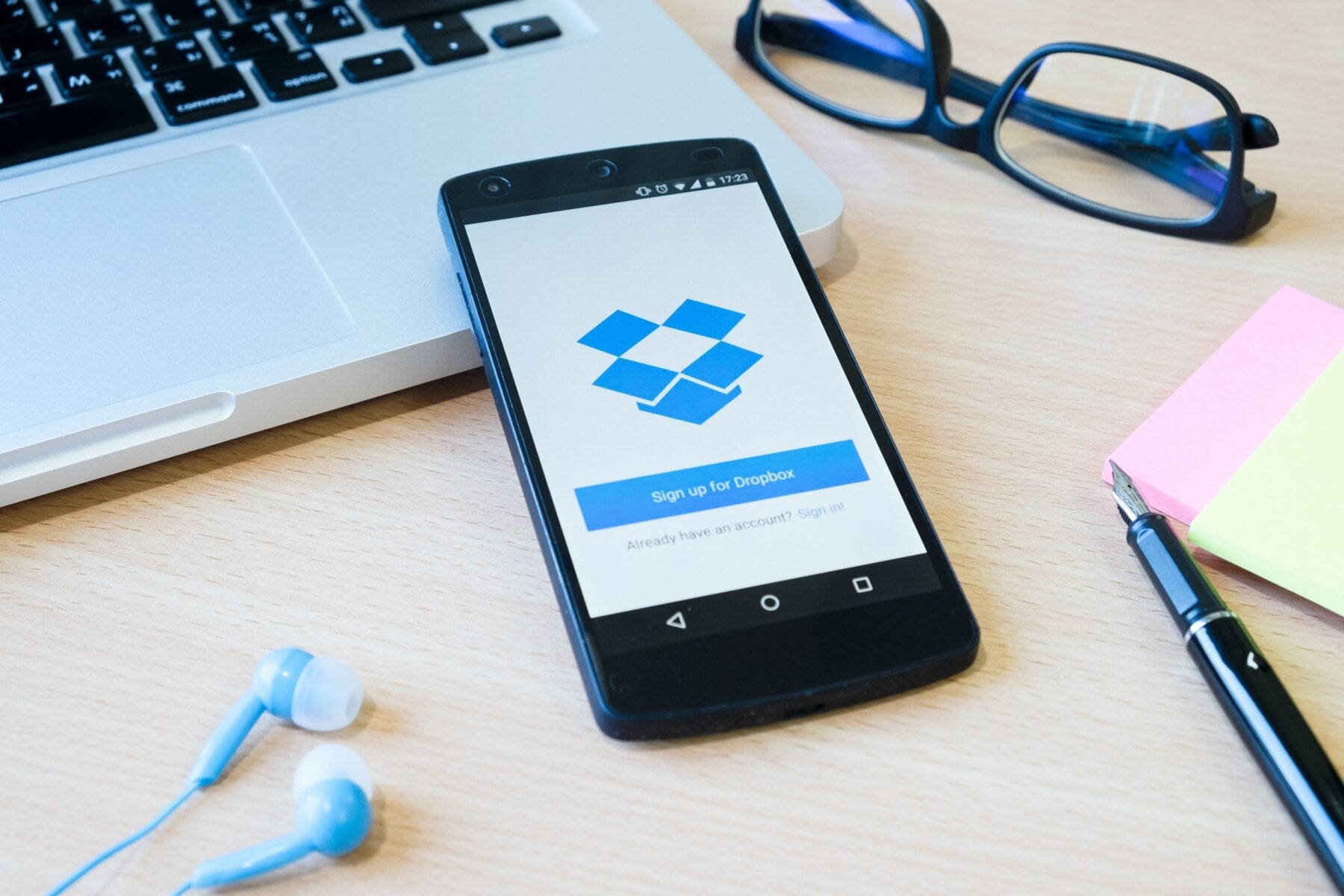 share files using dropbox