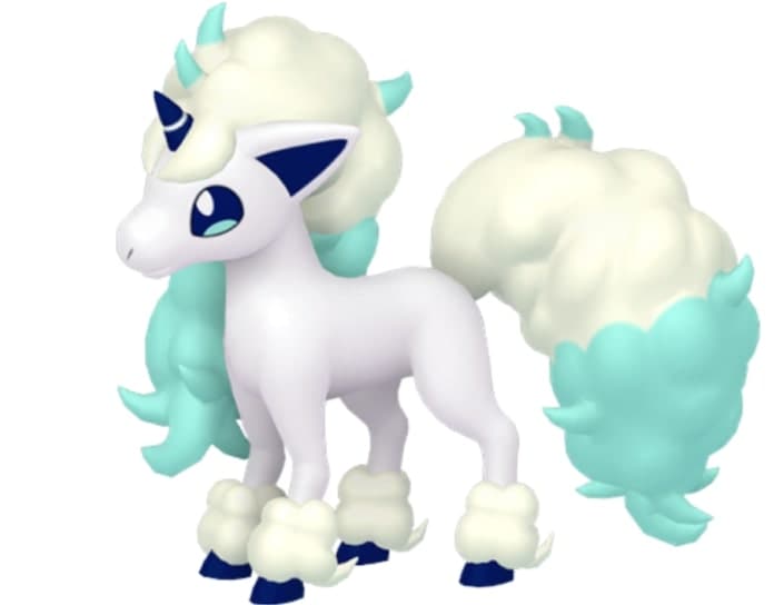 shiny galarian ponyta