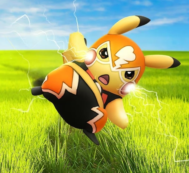 shiny pikachu libre