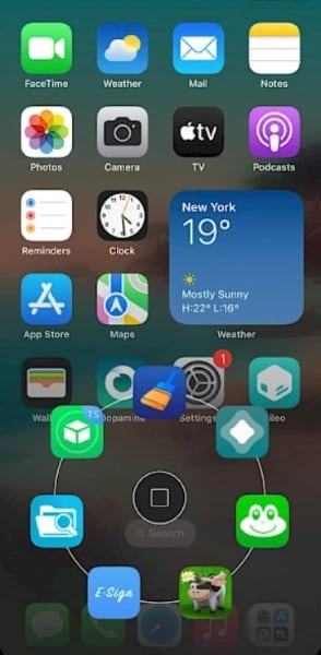 circleapps launcher tweak for jailbroken iphone