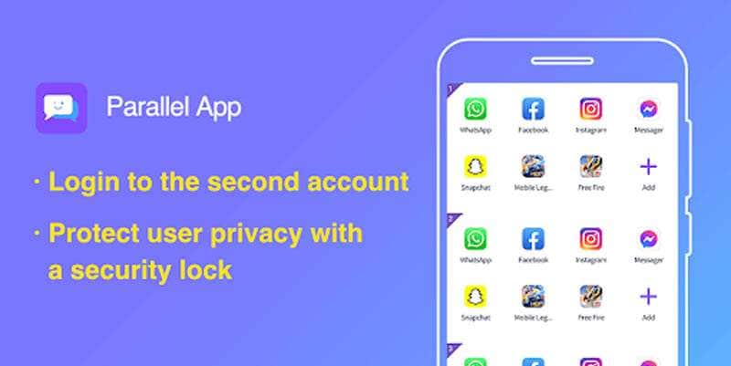 Parallel App clone app in Android.