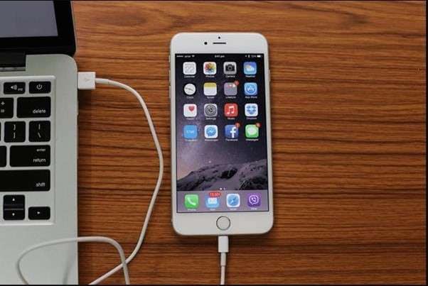 connect your iphone and pc using a usb cable