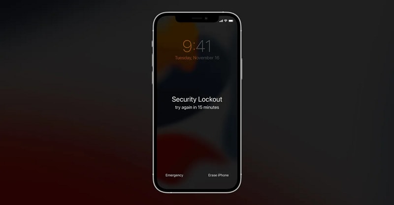 iphone security lockout