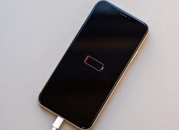 charging screen on iphone