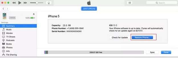 unlock iphone 5 via itunes